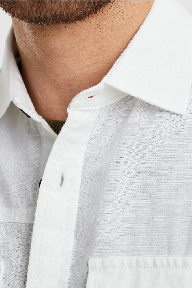 COTTON AND LINEN SHIRT PSIS2405226 7003